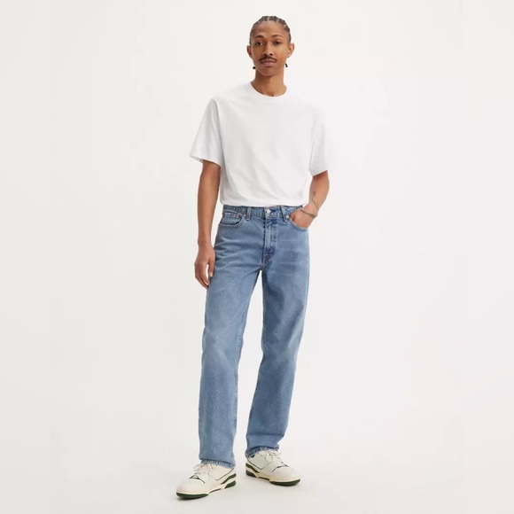 Levi’s Men’s 550 Relaxed Fit Stonewashed Jeans Size 46x30 - Picture 1 of 10